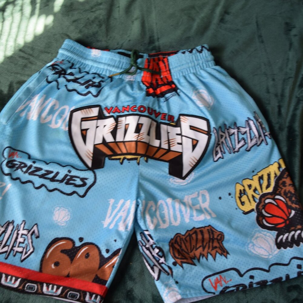 Memphis grizzles Basketball shorts Just Don L